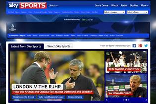 Sky Sports: Champions League clips to be posted on Twitter and Facebook