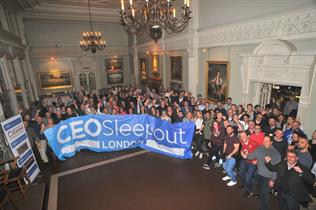 Biggest ever CEO Sleepout held at Lord's Cricket Ground