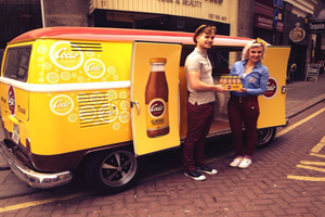 Space hits the streets with sampling activity for chocolate milk brand Cocio