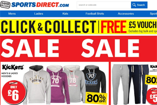 Sports Direct has issued a profit warning