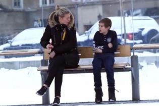 SOS Children's Villages: filmed ad in Oslo