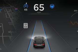 Tesla unveils autopilot system