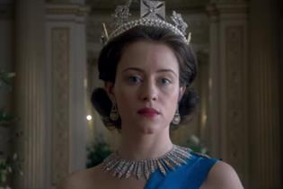 Claire Foy, as Queen Elizabeth II, in Netflix's The Crown