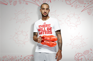 Adidas: Theo Walcott joins the 'There will be haters' campaign