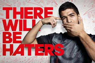 Adidas: Luis Suarez featuring in the brand's recent provocative campaign