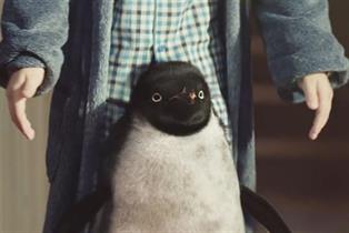 Monty the penguin: star of the John Lewis 2014 Christmas campaign