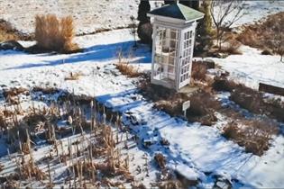 Itaru Sasaki's 'wind phone': installed in his garden in Japan