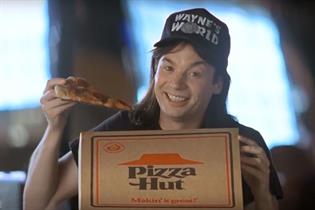 Wayne's World's famous satirical jibe at product placement isn't often far off from the truth
