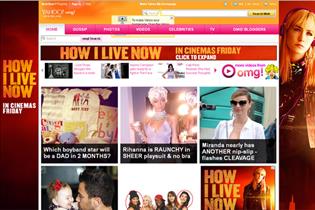 Yahoo omg!: celebrity gossip site has found the sweet spot of engagement says Patrick Hourihan