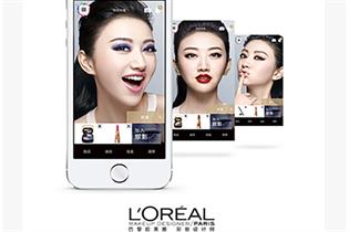 L'Oréal's "Makeup Genius" app.