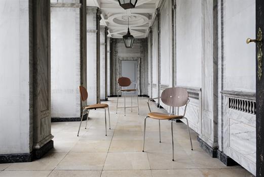 Piet Hein chair launched with 1968 superellipse shape