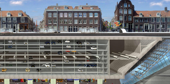 Largest automated car park unveiled in the Netherlands