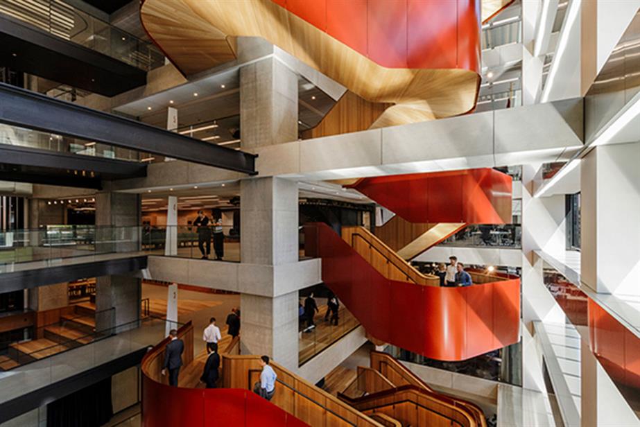 NAB Wynyard Place interior