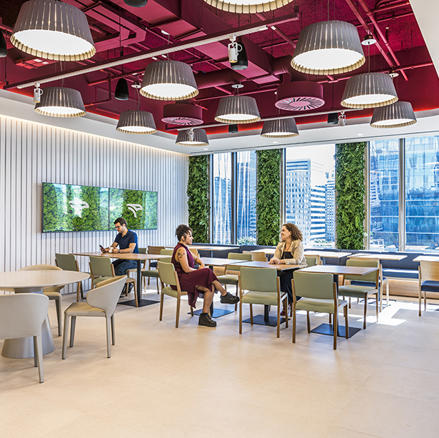 Interior view of meeting room