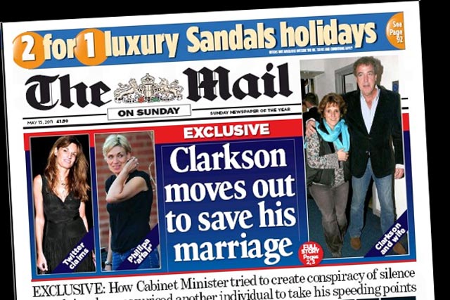 Mail on Sunday: set to offer biggest rewards initiative for readers