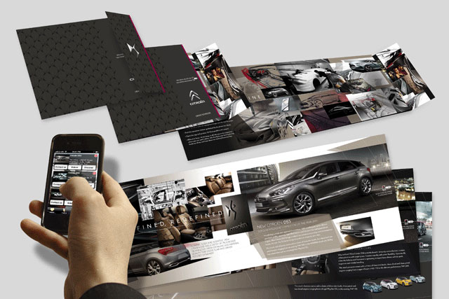 Citroën: Acuity designs interactive direct mailer for DS5 campaign 