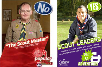 Phones4U ad and the Scouts' response