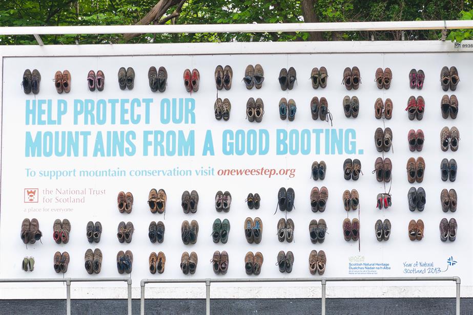 National Trust for Scotland: One Wee Step campaign