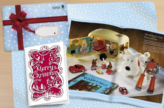 John Lewis Christmas mail pack