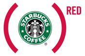 Starbucks: supports (Red) campaign