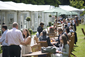 Hospitality at RHS Chelsea Flower Show 2010