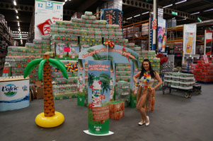 Volvic's nationwide Tropical Tour