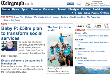 Telegraph Media Group: paid search deal with Jellyfish