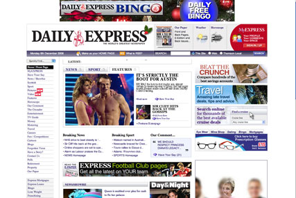 Group effort: Eyeconomy will handle online sales across Northern & Shell's flagship title websites