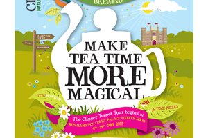 Closer takes Clipper Tea magical teapot on tour