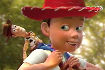 Toy Story 3: delivered impacts for 3D Mazda ad
