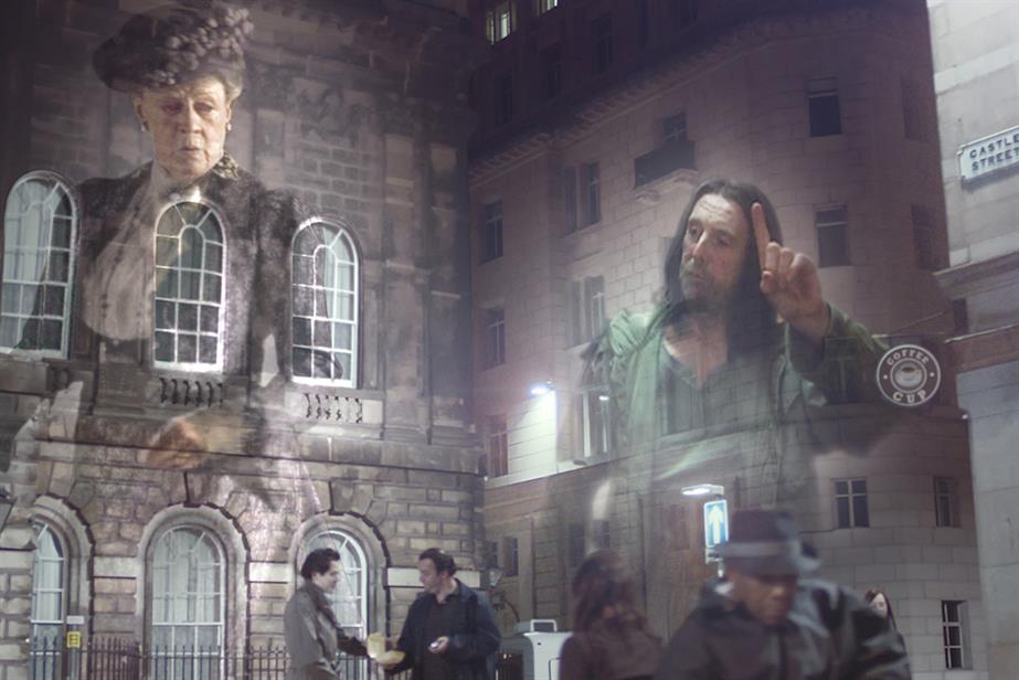 YouView: launched first major campaign, featuring famous TV characters, in September last year