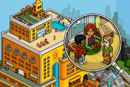 Habbo Hotel: Facebook app
