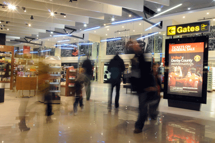 Target audience: Eye tested its Eye Tracking tool at Manchester Airport