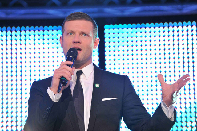 Dermot O'Leary: introduces 'The X Factor' Childline Ball 
