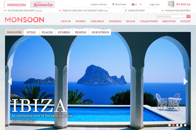 Monsoon Discover: design retailer to offer dedicated editorial content online  