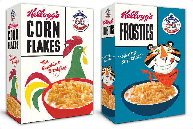 Kellogg's: unveils Jubilee-themed cereal boxes