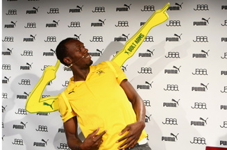 Puma sponsors Usain Bolt