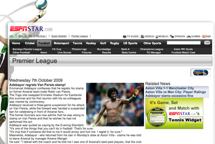 Broadcast deal: ESPN Star Sports to broadcast Premier League matches across Asia