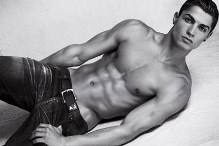 Ronaldo: footballer showcases his talents in Armani ads