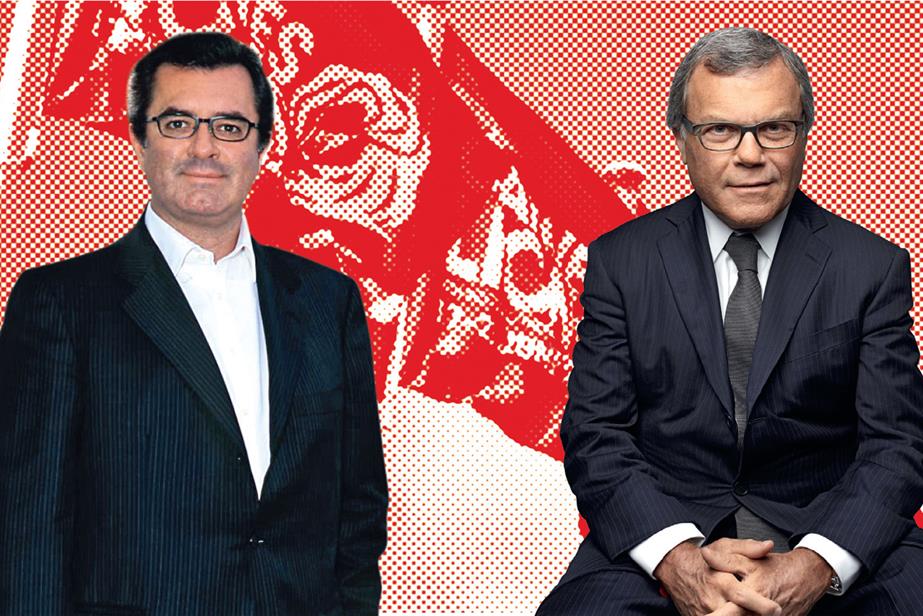 De Nardis (l) and Sorrell: the OMD and WPP bosses were involved in last year’s voting row