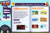 Puffin: 'we make stories' site