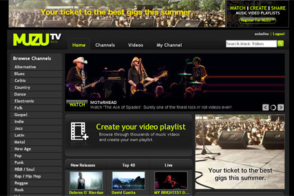Music video specialist Muzu.tv