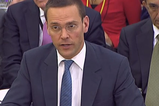 James Murdoch: wrote to MPs regarding June 2008 email