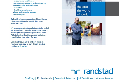 Randstad: national marketing campaign launches this week