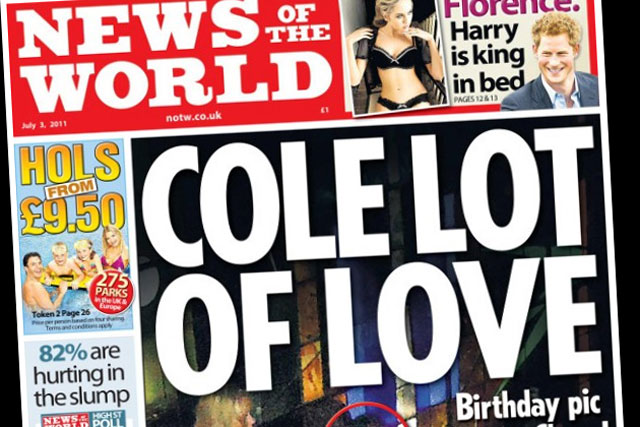 News of the World: defunct title leaves a hole in News International's market share