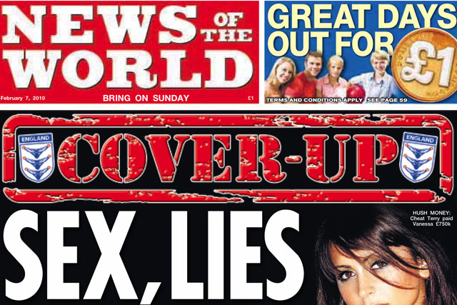 The industry was shocked in 2011 when the News of the World announced it was to close