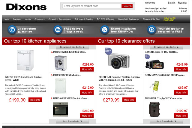 Dixons.co.uk: end of an era