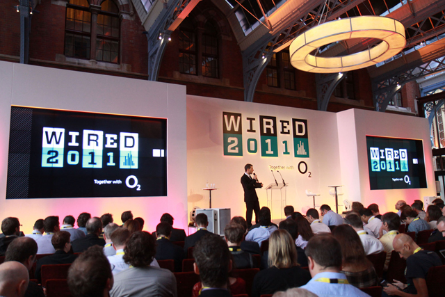 David Rowan speaks at the Wired Conference
