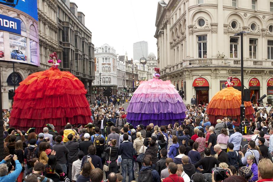 The Piccadilly Circus 'circus' hosted in London last year
