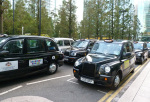 Taxis in convoy